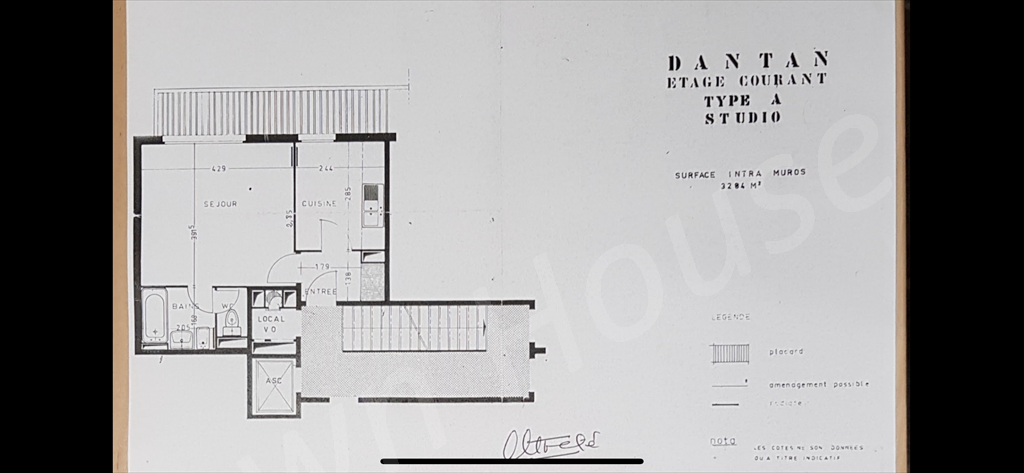 studio en vente sur ST CLOUD (92210)