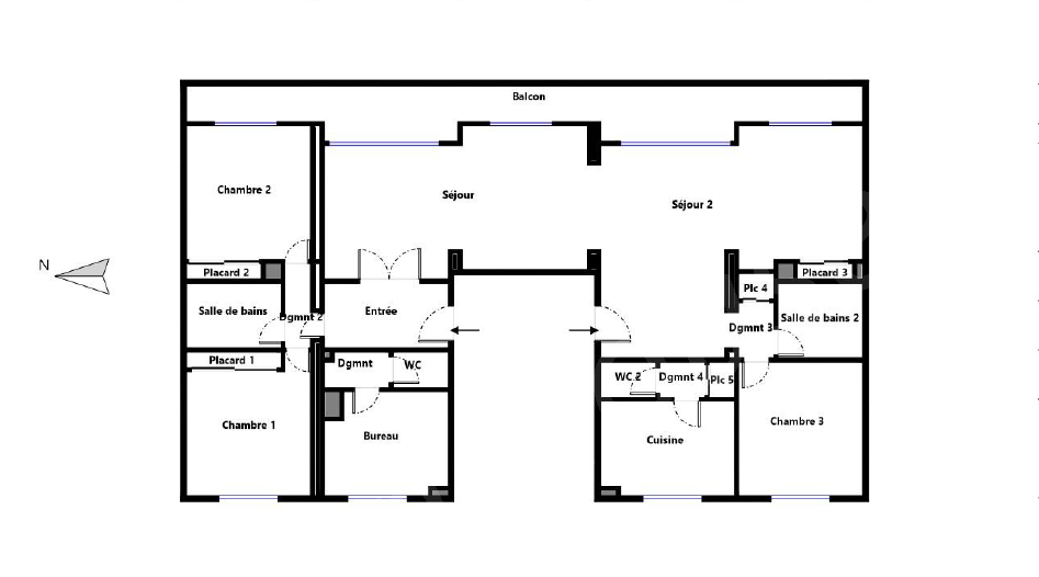 appartement 7 pièces en vente sur ST CLOUD (92210)